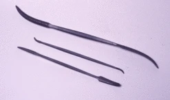 Hand-Cut Riffler Rasps By Auriou Type 6 -Half Round/Triangular