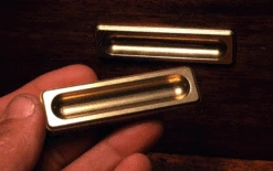 Brusso Miniature Flush Handle Pull