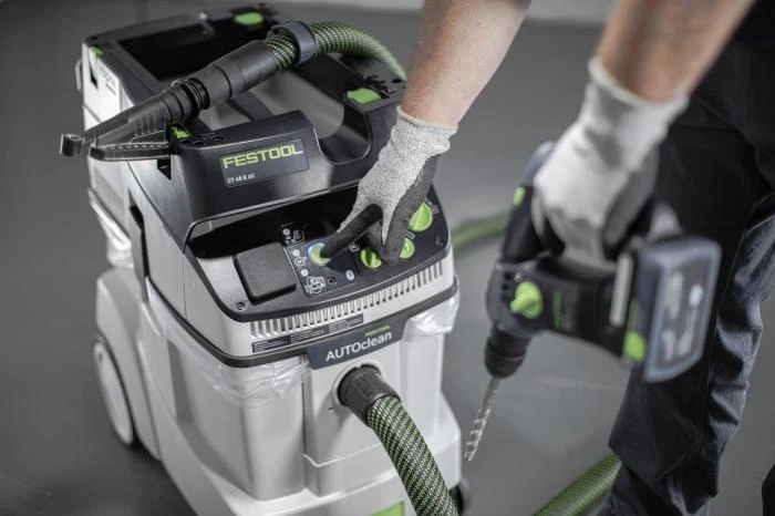 Festool CT 48 E AC AutoClean Mobile Dust Extractor #576761 And Accessories - Image 5