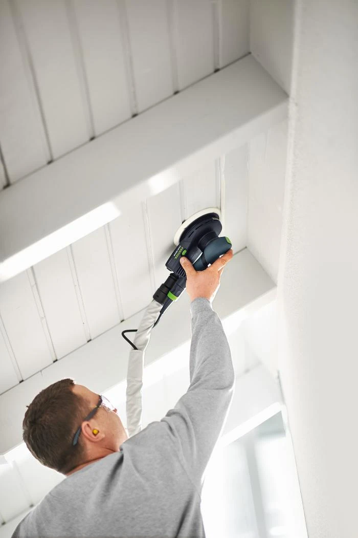 FESTOOL 6" Random Orbital Compact Brushless Sander ETS EC150 And Accessories - Image 7