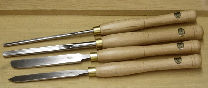 Ashley Iles Turning Tools Starter Set In Tool Roll - Image 3