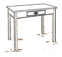 Chippendale Side Table