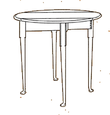 Queen Anne Tea Table