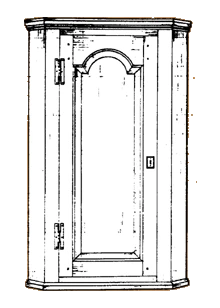 Hanging Corner Cupboard