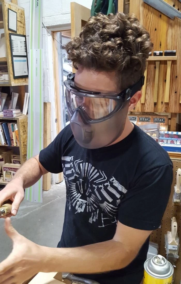 Capstone Safety Glass Combo With Shield - Image 3