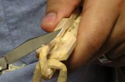 Classic Three Bladed Whittling Knife With D2 Blades By Queen Cutlery