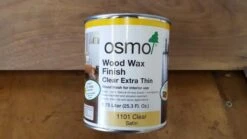 Osmo Extra Thin Wood Wax Finish For Tight Grain Dense Woods #1101
